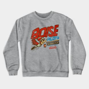 Defunct Boise Pilots baseball team Idaho 1939 Distressed Crewneck Sweatshirt